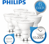 [IBOOD] 6er Pack Philips LED-Strahler mit GU10 Fassung für nur 25,90 Euro inkl. Versand