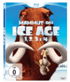 Ice Age 1, 2, 3 und 4 auf Blu-ray in der Mammut-Box für nur 18,99 Euro