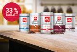 33% Rabatt auf illy Kaffeebohnen – z.B. 6x illy Kaffeebohnen Classico für nur 33,36€ (statt 45€)