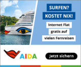 AIDA Aktion: GRATIS Internet-Flat