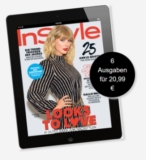 6 Ausgagen InStyle asl E-Paper lesen und dazu 20,- Euro Shoppingbon erhalten
