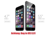 iPhone 6 Besitzer aufgepasst! iOS 8.01 Update: iPhone findet kein Netz mehr und Touch ID funktioniert nicht mehr!