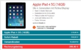 [VODAFONE] Apple iPad 4 3G (16GB) für nur 399,90 Euro inkl. Versand
