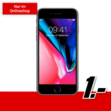 MD Telekom green LTE mit 6GB Daten für mtl. 26,99 Euro + Apple iPhone 8 für einmalig 1,- Euro