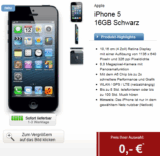 [LOGITEL] Allnet-Flat! iPhone 5, 16GB mit Base Allnet-Flatrate für nur 45,- Euro pro Monat! Für ADAC Miglieder nur 43,- Euro!