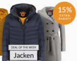 Engelhorn Mode Weekly-Deal: 15% Extra Rabatt auf Jacken