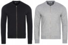 JACK & JONES Quilt Sweat Zip Baseball Neck Herrenjacke in Schwarz oder Grau für nur 19,99 Euro inkl. Versand