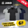 Jako Challenge Polo Shirts für Damen und Herren für nur 11,45€