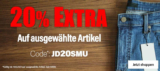 20% Rabatt auf ausgewählte Jeans und Hosen bei Jeans-Direct (50,- Euro Mindestbestellwert)