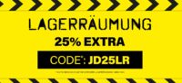 25% Extra-Rabatt auf rund 1.600 ausgewählte Artikel bei Jeans Direct (MBW: 30€)