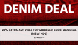 20% Rabatt auf über 155 Damen- und Herren Jeans im Jeans-Direct Online-Shop