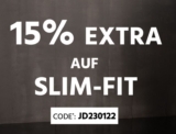 15% Extra-Rabatt auf Slim Fit Modelle bei Jeans Direct