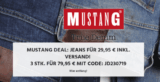 Drei Mustang Jeans für nur 79,95 Euro inkl. Versand