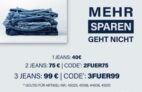 Drei Jeans für nur 99€ bei Jeans-Direct!