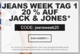 20% Rabatt auf Alles von Jack&Jones bei Jeans-Direct.de