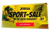 Großer JOMA Mega-Sale bei SportSpar mit bis zu 89% Rabatt