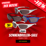 Verschiedene Jopa Sonnenbrillen für nur je 3,33 zzgl. Versand bei SportSpar
