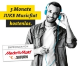Gratis! JUKE! Musicflat ganze 3 Monate kostenlos testen (statt normal 9,99 Euro monatlich)
