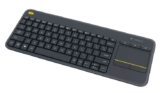 LOGITECH K400 Plus Wireless Tastatur in schwarz oder weiß je 17,- Euro inkl. Versand