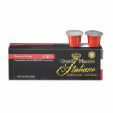 Top! Gran Maestro Italiano Cafe Crema oder Espresso Kapseln für nur 15,9 Cent pro Kapsel!
