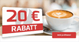 20,- Rabatt auf Alles bei Kaffeevorteil – auch auf reduzierte Ware (MBW: 100,- Euro)