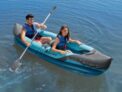 Aufblasbares CRIVIT 2-Personen Kajak mit Bug- und Heckspritzschutz für 44,94€