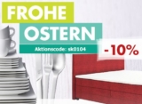 Karstadt Osterangebote mit Rabatten auf unterschiedliche Kategorien, z.B. 20% Rabatt auf DFB-Artikel, Sportschuhe und Sportbekleidung