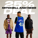 KICKZ: 25% Extra-Rabatt auf über 280 Mitchell & Ness Artikel – Jersey, Caps, Shorts uvm.
