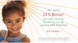 15% Rabatt auf die gesamte Kids-Kollektion von Tom Tailor