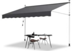 Klemmmarkise 300cm mit Handkurbel für nur 54,39€ (statt 79,99€)