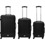 Packenger Travelstar 3er Kofferset in schwarz, weinrot oder mauve für nur 111,- Euro
