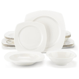 16-teiliges MALACASA Bone China Kombiservice für nur 35,99€