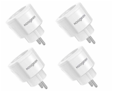 4erPack Koogeek Smart WLAN Steckdose (Alexa, Google Home) für nur 27,99 Euro bei Amazon