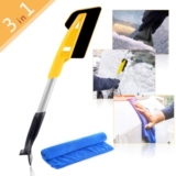 DazSpirit 2-in-1 Auto Eiskratzer mit Schneebürste und Microfasertuch für 8,34 Euro statt 16,69 Euro