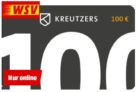 Knaller! KREUTZERS 100,- Euro Fleisch- und Genussgutschein für nur 40,- Euro!