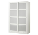 IKEA Kleiderschrank KVIKNE mit 2 Schiebetüren in Weiß nur 79,- Euro (statt normal 99,-)