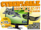 [ACER] Tagesdeal! 24″ Acer 3D Monitor ACER GD245HQAbid für nur 179,- Euro inkl. Versand (Vergleich 320,-)