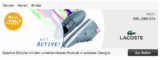 [ZALANDO LOUNGE] Aktuell großer Lacoste und Adidas Sale bei Zalando Lounge