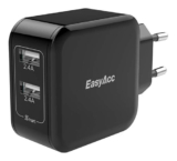EasyAcc USB Ladegerät Netzteil (24W, 2 Ports) für nur 5,49 Euro bei Amazon