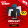 Lambretta Fleece Herren Sweat Shorts (7 Farben, S-4XL) für je 13,99€