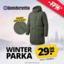 Lambretta gefütterter Herren Winter Parka (S-3XL) für nur 34,94€