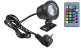 VISLONE 10W RGB LED Außenlampe mit Fernbedienung für nur 12,99 Euro