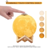Dimmbare 3D Mond (Stimmungslicht) für nur 14,99 Euro