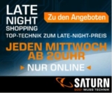 [SATURN] Late Night Shopping am Mittwoch – z.B. GOPRO HERO3 Black Edition Surf für nur 288,- Euro!
