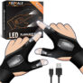 KEZKALS Handschuhe mit LED-Beleuchtung für 7,49€ – Prime