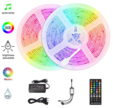 HoMii RGB LED Streifen (10m, Sync mit Musik, IP65, 300 LED) für nur 14,49 Euro inkl. Versand