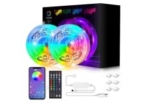 2x 5m PENGENRUI RGB LED Strips mit App-Steuerung, Sound-Control und Fernbedienung für 11,99€