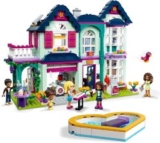 LEGO 41449 Friends Andreas Puppenhaus für Mini-Puppen mit Schwimmbad und Musikstudio für 41,39€