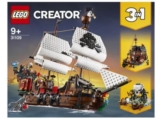 Lego 31109 Creator 3-in-1 Bausatz: Piratenschiff, Taverne oder Totenkopfinsel für nur 64,99 Euro inkl. Versand