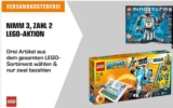 LEGO 3 für 2 Aktion im Saturn Onlineshop